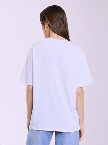  T-shirt με παγωτό strass SQ7616.4052+1 - 2