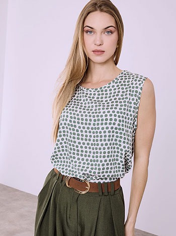 Μπλούζα με πουά SQ7616.4059+3