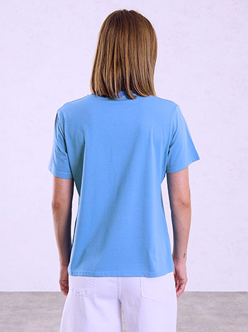 Τ-shirt μονόχρωμο SQ7616.4212+31