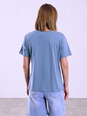Τ-shirt μονόχρωμο SQ7616.4212+30
