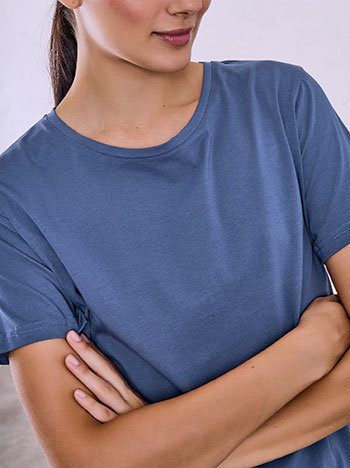  Τ-shirt μονόχρωμο SQ7616.4212+9 - 5