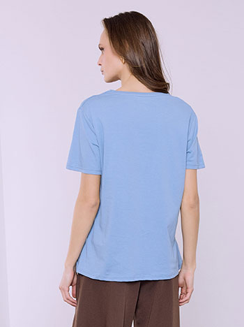 Τ-shirt μονόχρωμο SQ7616.4212+13