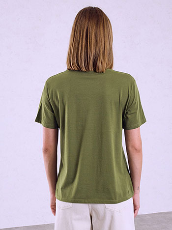 Τ-shirt μονόχρωμο SQ7616.4212+32