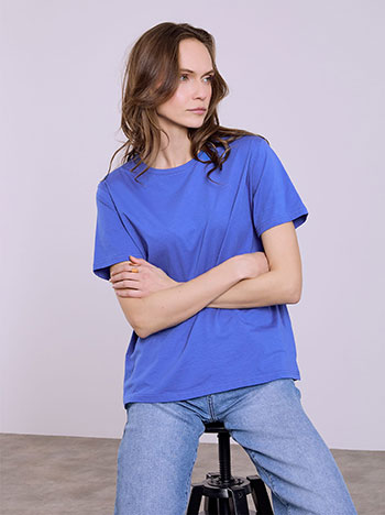 Τ-shirt μονόχρωμο SQ7616.4212+12