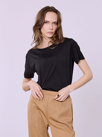 Τ-shirt μονόχρωμο SQ7616.4212+1