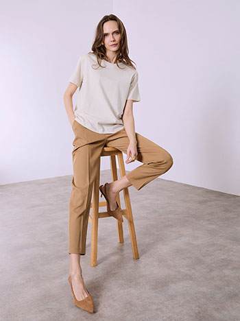  Τ-shirt μονόχρωμο SQ7616.4212+3 - 4