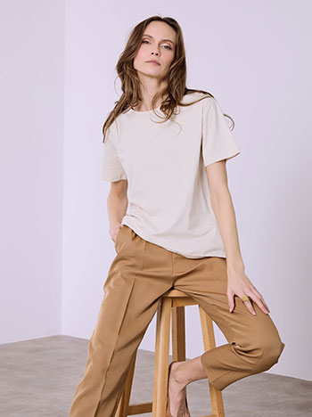 Τ-shirt μονόχρωμο SQ7616.4212+3