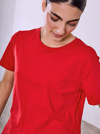  Τ-shirt μονόχρωμο SQ7616.4212+22 - 5