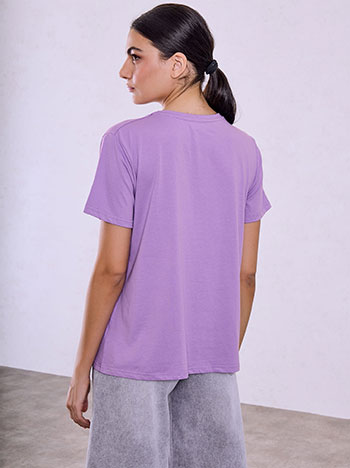Τ-shirt μονόχρωμο SQ7616.4212+23