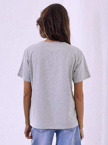 Τ-shirt μονόχρωμο SQ7616.4212+7