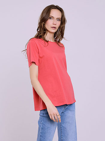 Τ-shirt μονόχρωμο SQ7616.4212+2