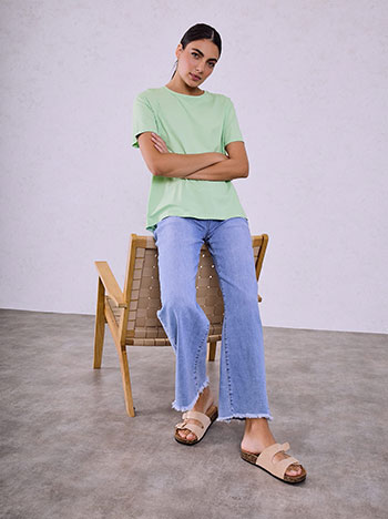  Τ-shirt μονόχρωμο SQ7616.4212+26 - 4