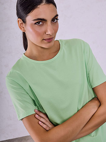  Τ-shirt μονόχρωμο SQ7616.4212+26 - 5