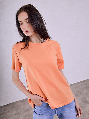 Τ-shirt μονόχρωμο SQ7616.4212+18
