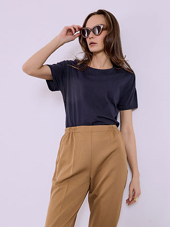 Τ-shirt μονόχρωμο SQ7616.4212+11