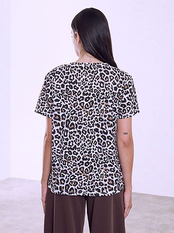 T-shirt λεοπάρ SQ7616.4262+1