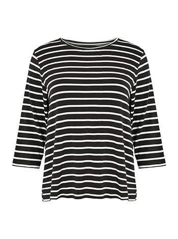 Μπλούζα ριγέ με βαμβάκι SQ7616.4605+1 φωτογραφία