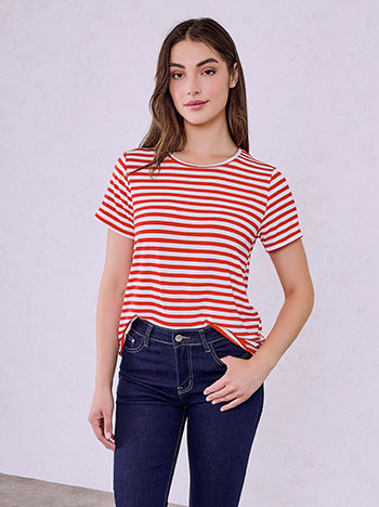  T-shirt ριγέ SQ7616.4610+2 - 5