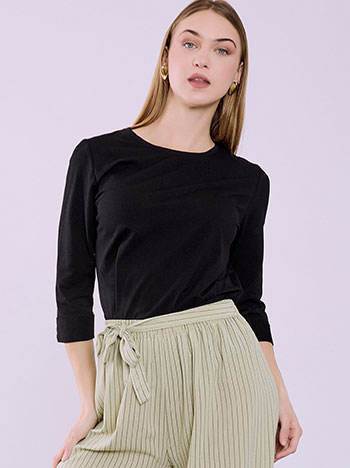 Μπλούζα με κουμπιά στο μανίκι SQ7616.4755+1