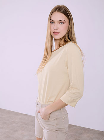 Celestino Μπλούζα με κουμπιά στο μανίκι SQ7616.4755+4