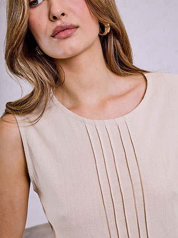  Μπλούζα ασύμμετρη με πιέτες SQ7616.4984+3 - 5