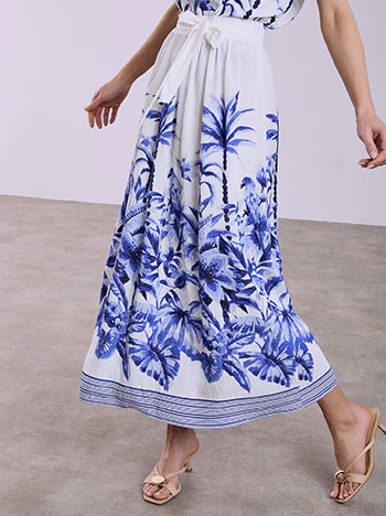 Σετ με αμάνικο πουκάμισο και φούστα SQ7633.0495+1