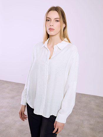 Πουκάμισο με strass SQ7633.3180+1