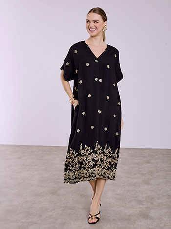 Celestino Φόρεμα μίντι με κεντήματα SQ7633.8275+1