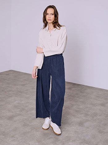 Παντελόνι κοτλέ με διακοσμητική ραφή SQ7639.1121+4