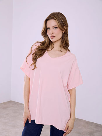 Μπλούζα με βαμβάκι SQ7639.4151+6