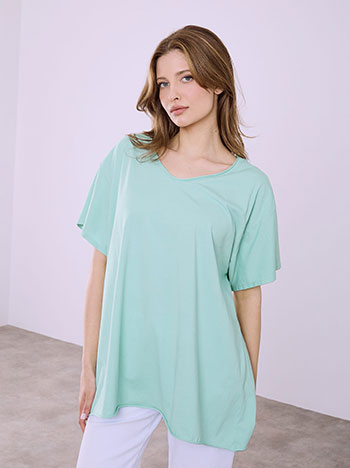 Μπλούζα με βαμβάκι SQ7639.4151+2