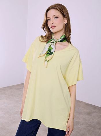 Μπλούζα με βαμβάκι SQ7639.4151+3