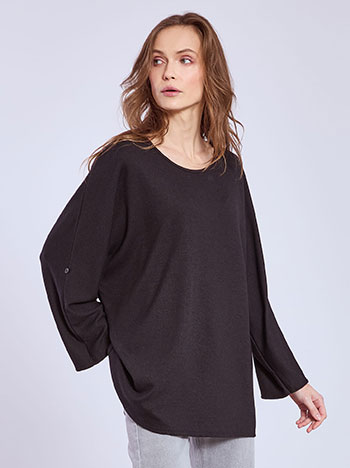 Μπλούζα με γυριστό μανίκι SQ7639.4828+1