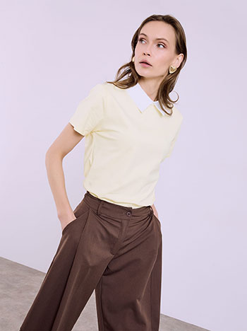 Μπλούζα με γιακά SQ7642.4035+2