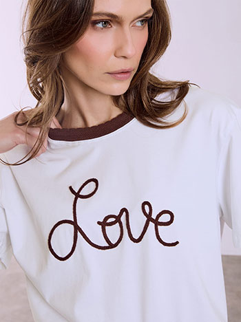 Celestino T-Shirt με Διχρωμία Sq7642 4126+2 Μπλούζες T-Shirts Γυναικεία Ρούχα Μόδα