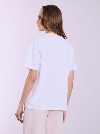 T-shirt με διχρωμία SQ7642.4126+5