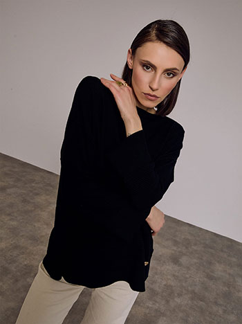 Μπλούζα με ανάγλυφες λεπτομέρειες SQ7642.4193+1