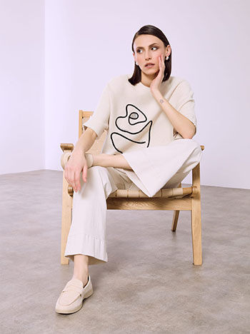 Πουλόβερ κοντομάνικο με παγιέτες SQ7642.4292+5 φωτογραφία