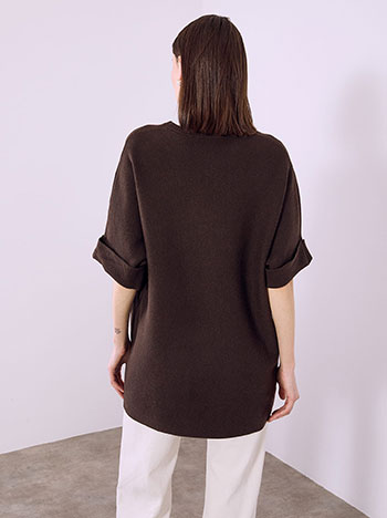 Πουλόβερ κοντομάνικο με παγιέτες SQ7642.4292+4 φωτογραφία