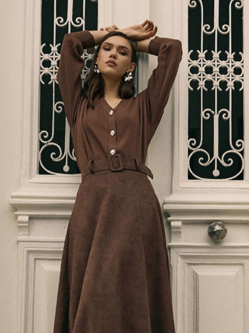 Ζακέτα πλεκτή με ανάγλυφα κουμπιά SQ7642.5218+3