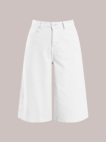 Jorts denim μονόχρωμο SQ7643.1809+1