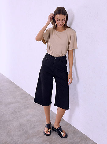 Jorts denim ψηλόμεσο SQ7643.1810+1
