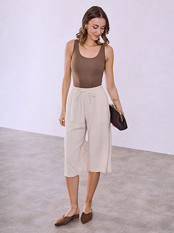 Ζιπ κιλότ μονόχρωμη SQ7648.1709+4