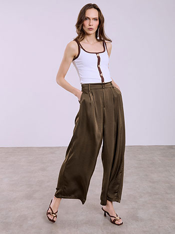 Παντελόνα σατέν SQ7690.1115+3