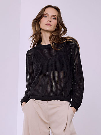 Μπλούζα διάτρητη πλεκτή SQ7693.4616+1