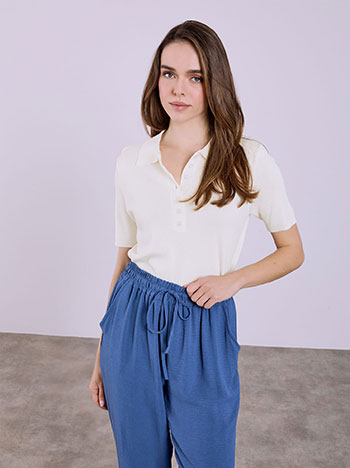 Τοπ με κλασικό γιακά SQ7693.4621+4