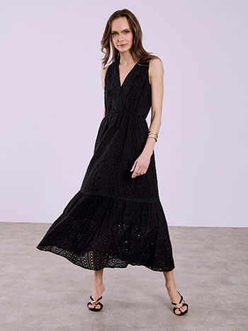 Φόρεμα κεντητό με διάτρητες λεπτομέρειες SQ7693.8587+2