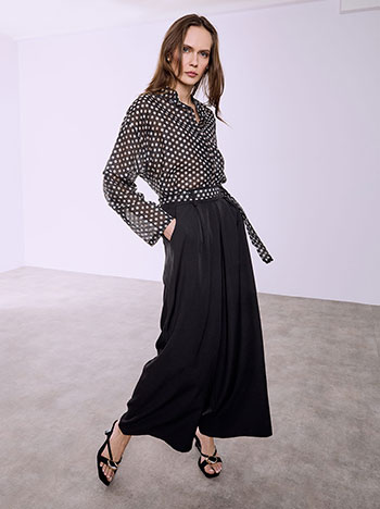 Παντελόνα με πουά ζώνη SQ7702.1711+1