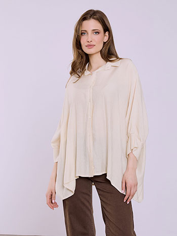 Πουκάμισο ασύμμετρο SQ7702.3140+4