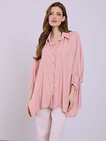 Πουκάμισο ασύμμετρο SQ7702.3140+5